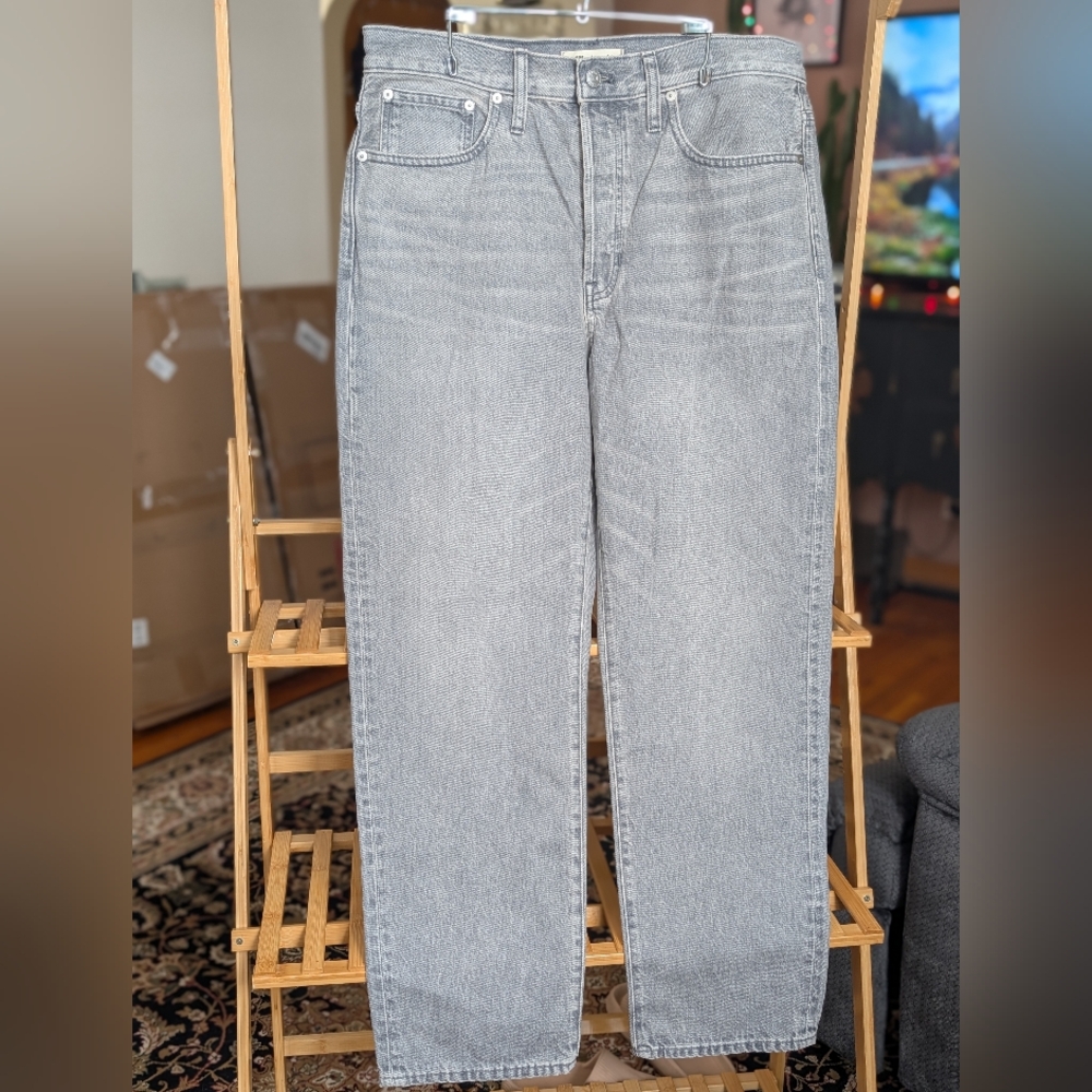 New** Madewell Grey Jeans New with Tags